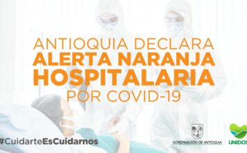 Antioquia pasa de alerta roja a alerta naranja hospitalaria