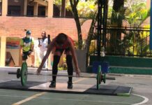 Sabaneta se coronó campeón de levantamiento de pesas en los Juegos Metropolitanos 2021