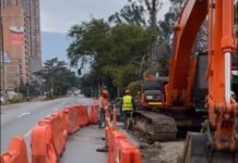 A partir de hoy habrá reducción de un carril sobre la Avenida Las Vegas en Sabaneta