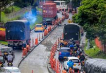 ¡Por fin!, hoy terminan la intervención del carril central de la Av. Regional