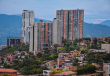 Esta es la vereda de Sabaneta que anteriormente producía grandes cultivos de plátano y café