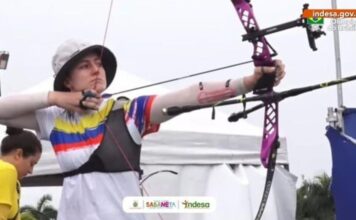 ¡Qué orgullo!, deportista sabaneteña ganó medalla de plata en desafío de tiro con arco en Brasil