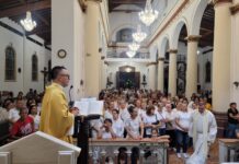 Estos son los horarios de las misas en la iglesia principal de Sabaneta