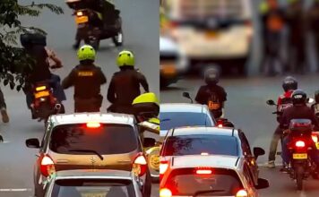 Tras persecución, aprehenden en Sabaneta a menores de edad que robaban con arma de fuego