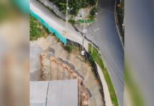 Alcalde de Sabaneta puso en cintura a constructoras y les exigió arreglar vía a San José