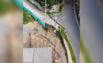 Alcalde de Sabaneta puso en cintura a constructoras y les exigió arreglar vía a San José