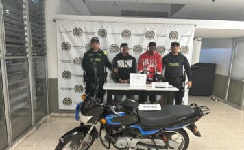 Dos hombres capturados por robo en Envigado