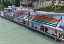 Mejoras en la placa deportiva de Pan de Azúcar en Sabaneta