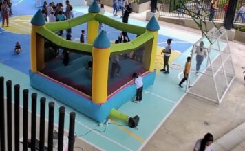 Nueva placa polideportiva en la vereda Cañaveralejo