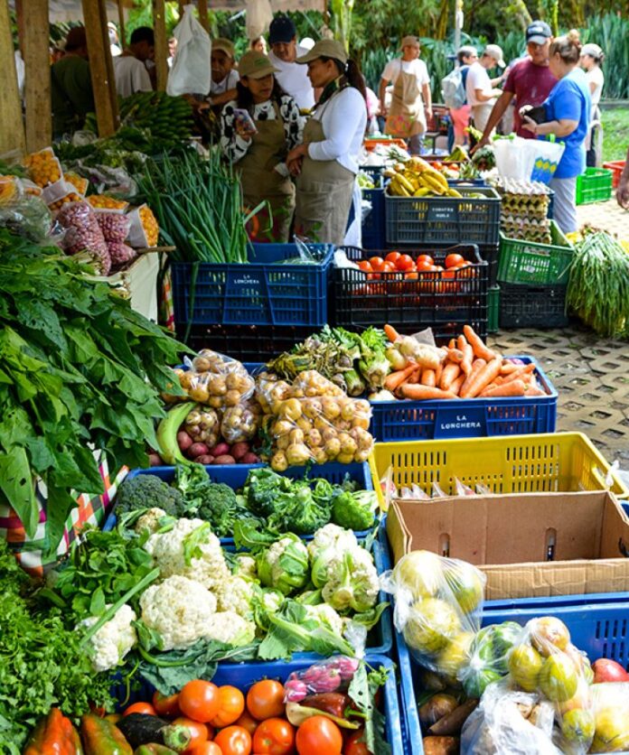 Sabaneta impulsa su economía local con el mercado campesino