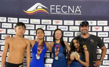 Narvales brilla en Cartagena con nueve medallas en el Nacional Infantil de Natación Medalla